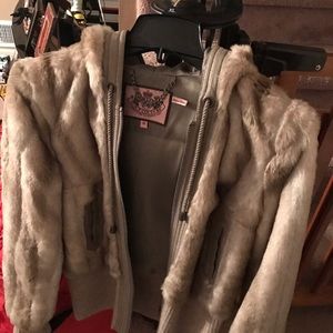Juicy Couture faux fur size medium jacket