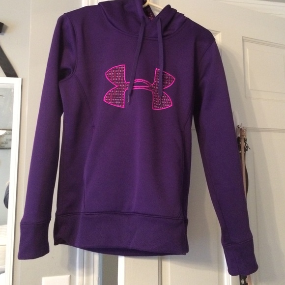 Purple UA sweatshirt