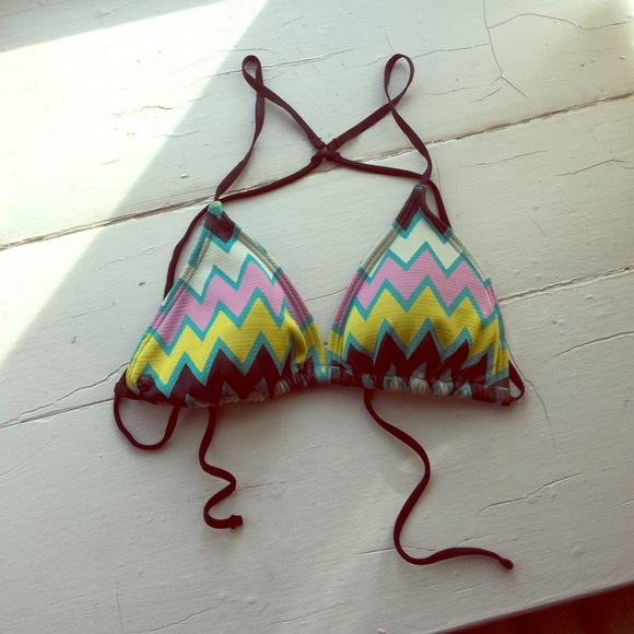Volcom Zaggered Bikini Top