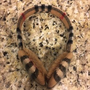 Burberry Cashmere Earmuffs