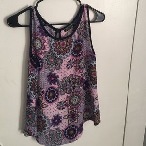 Papermoon Printed Flowy Tank