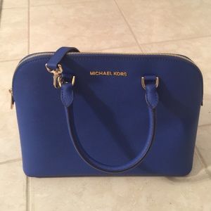 Cobalt Blue Michael Kors Purse