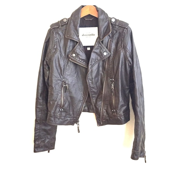 Abercrombie kids motorcycle jacket