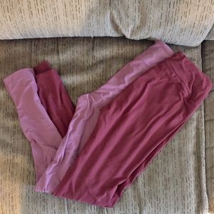 Two Pairs of Lularoe OS leggings