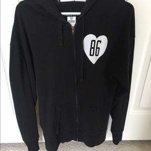 Dolman tunic VS pink sweatshirt