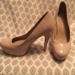 LC Fashion Nude Pumps