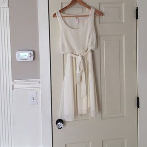 Love Notes Off White Dress