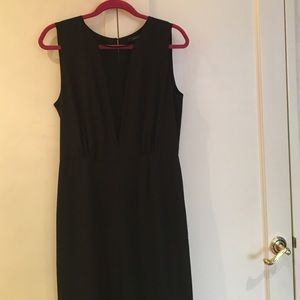 Sexy low cut with sheer opening jumpsuit