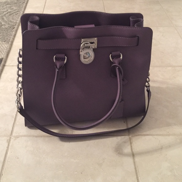 Purple MK Hamilton bag