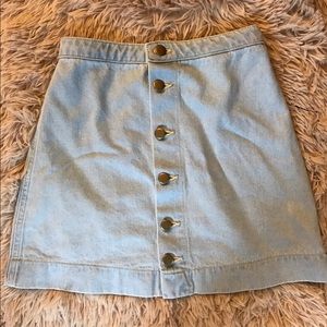 American Apparel 🌹Pencil Skirt in Light Denim