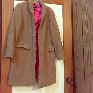 Gap Tan Wool Coat