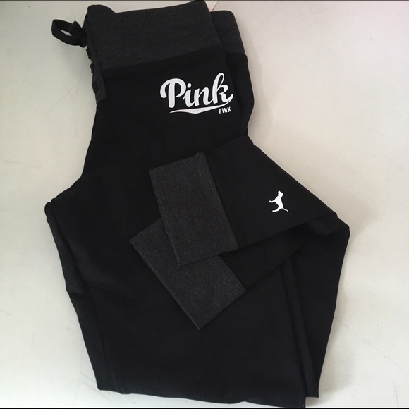 Victorias Secret Pink Campus Yoga Pants NWT - Picture 2 of 3