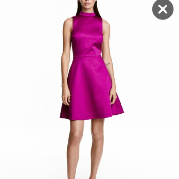 Satin party dress