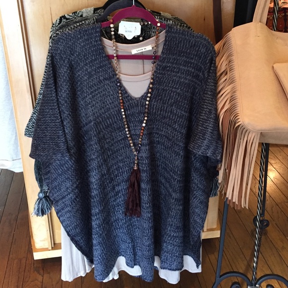 Sari silk tassel necklace!