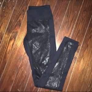 Zella Faux Leather Front Leggings