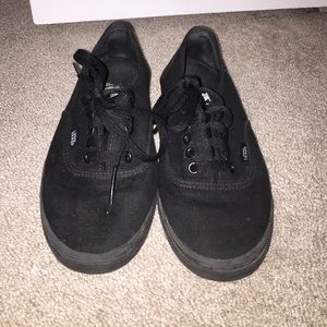 All black Vans Great condition