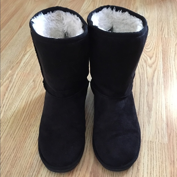 DAWGS 9-inch Microfiber Black Boots