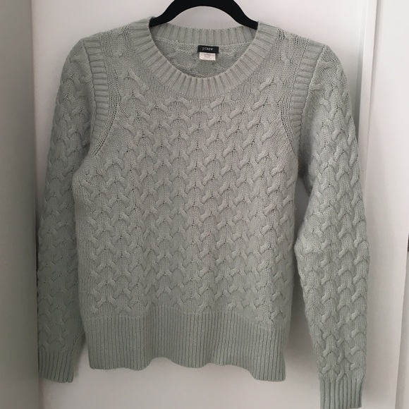 J. Crew Cableknit Sweater