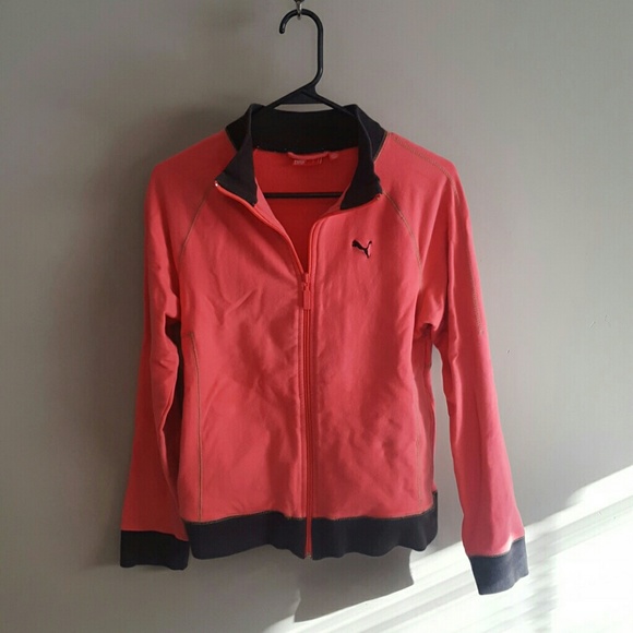 PUMA Pink Zip Up - Picture 1 of 3