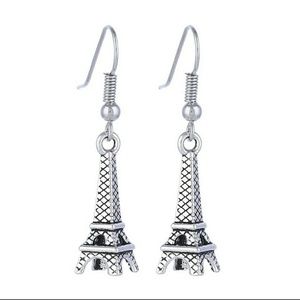 Eiffel Tower drop earring