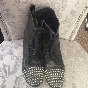 Steve Madden Studded Combat Boots