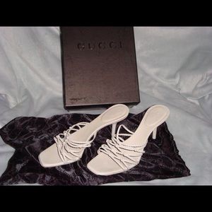Gucci sandal heels