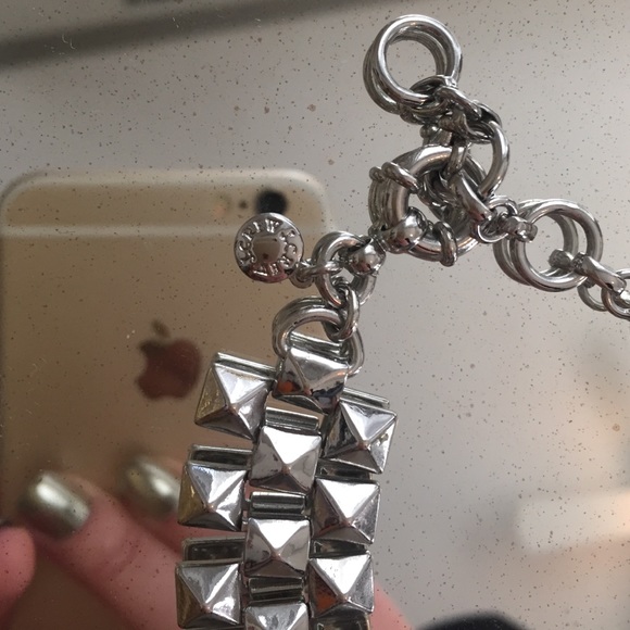 Silver and Iridescent J.Crew Choker Necklace - Picture 2 of 2