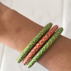 3 Lilly Pulitzer bracelets