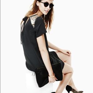 BNWT XS/0 Madewell sequin yoke dress