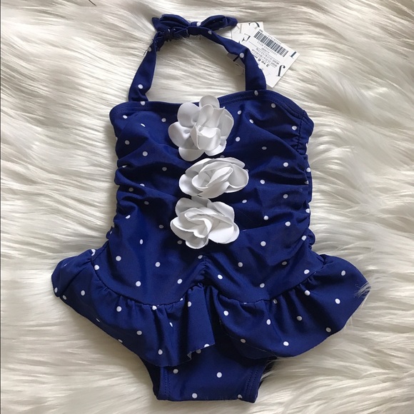 💫 Janie & Jack Polka Dot swimsuit