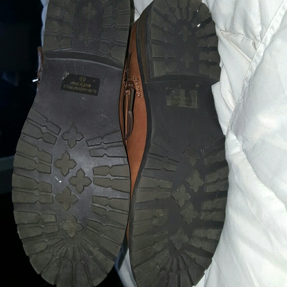 EUC- Stud Buckle Boots - Picture 4 of 4