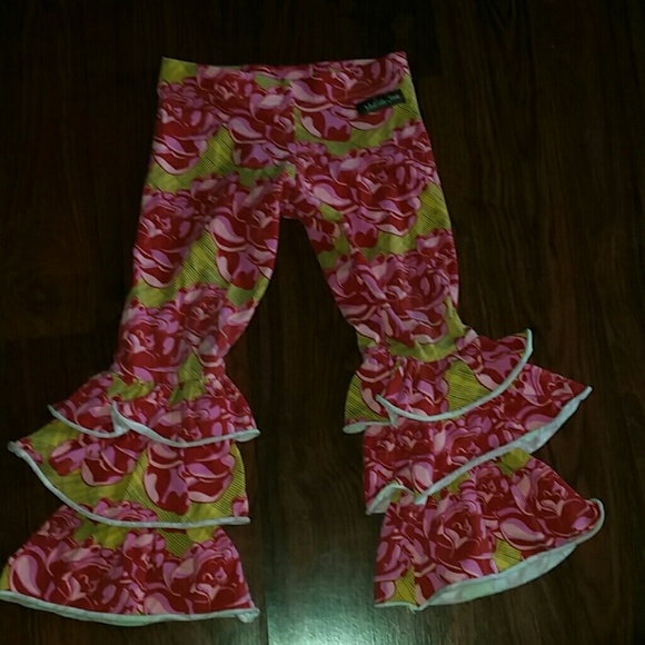 Paint by Numbers Matilda Jane ruffle pants