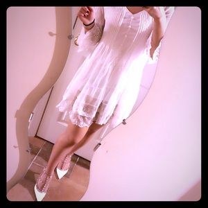 pearl bottom dress