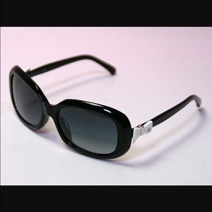 CHANEL CH5171 sunglasses black with white bow