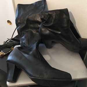 Clarks Leather Go-Go boots!