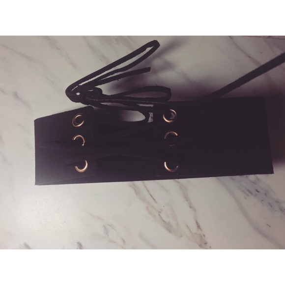 NWT Black corset choker - Picture 3 of 4