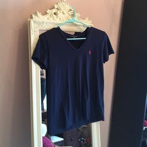 Navy blue Ralph Lauren shirt