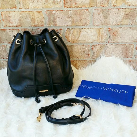 Rebecca Minkoff -  "Fiona" leather bucket bag