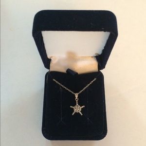 Diamond Star Necklace NIB