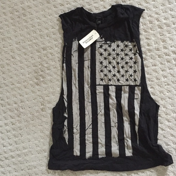 American Flag tank