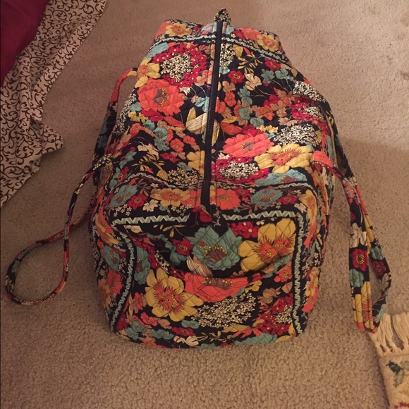 Vera Bradley Large Duffle Bag in Happy Snails