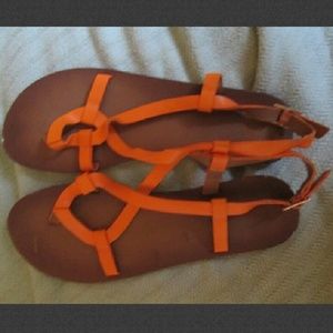 Mudd Shoes - Orange Strappy Sandals Mudd Shoes - Orange Strappy Sandals