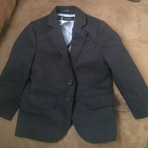 Toddler boys navy blue crew cuts blazer