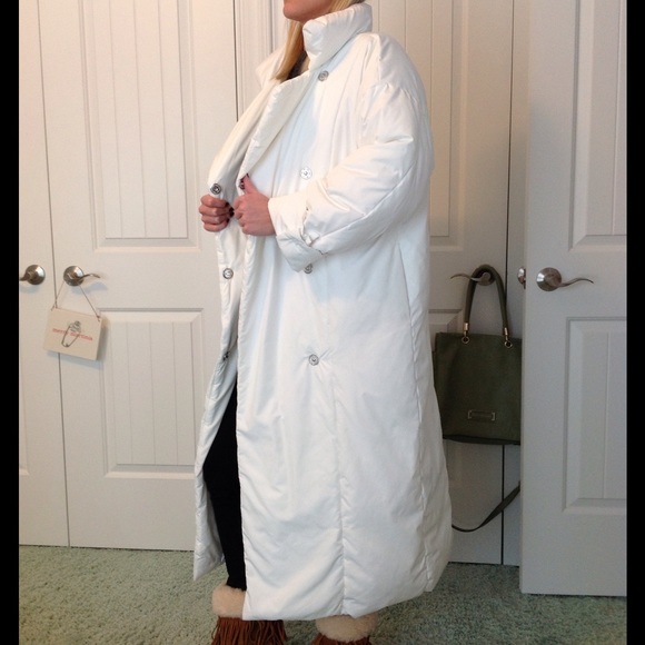 gap white coat