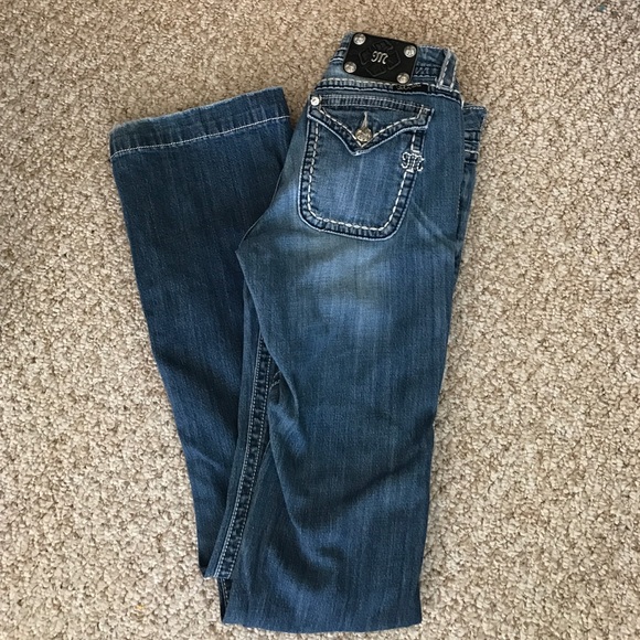 Miss Me Wide Leg Jeans size 28, length 31
