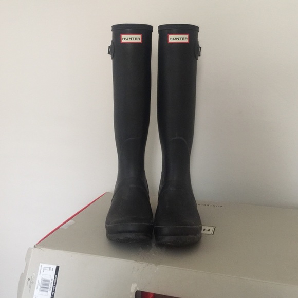 Women's Hunter Boots Original Tall (Matte Black)