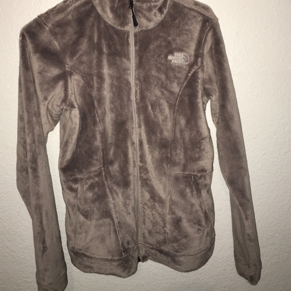Gray soft north face jacket
