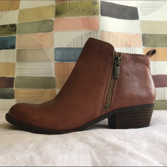 Lucky Brand Basel Flat Bootie in Toffee