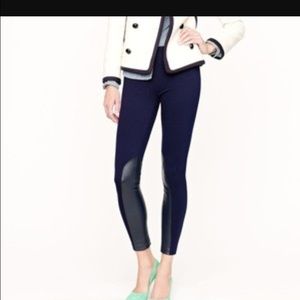 J.Crew leather panel pixies