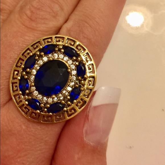 Turkish sapphire ring